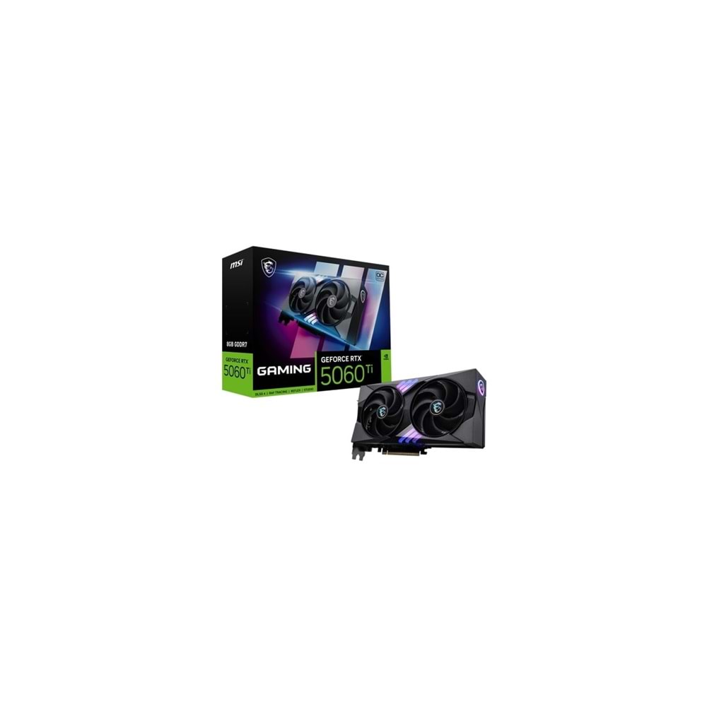 MSI GeForce RTX 5060 Ti 8GB GAMING OC GDDR7 128Bit PCIe 5.0 (3xDP + 1xHDMI)