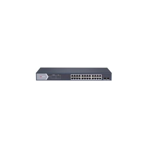 Hikvision DS-3E1526P-SI 24XGE+2XGE/SFP 370W F.Gigabit POE Switch