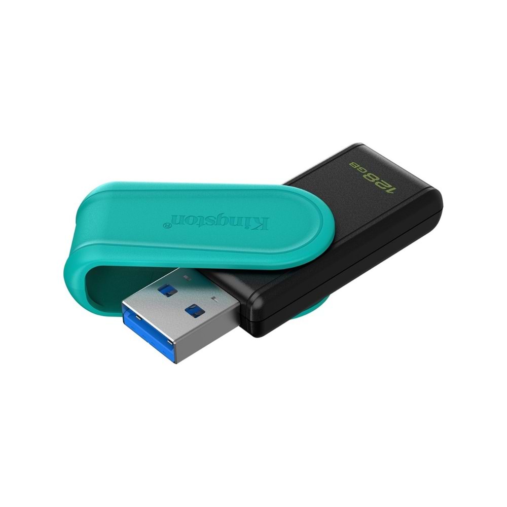 Kingston Exodia S 128GB USB 3.2 Gen Flash Bellek Siyah Turkuaz - DTXS/128GB