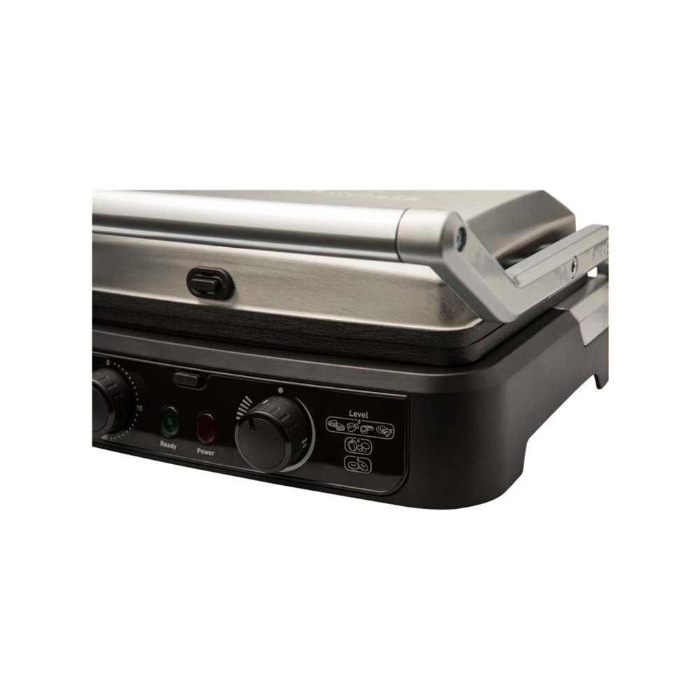 Tefal Gourmet Minute 2000W Inox Tost Makinesi – Zaman Ayarlı