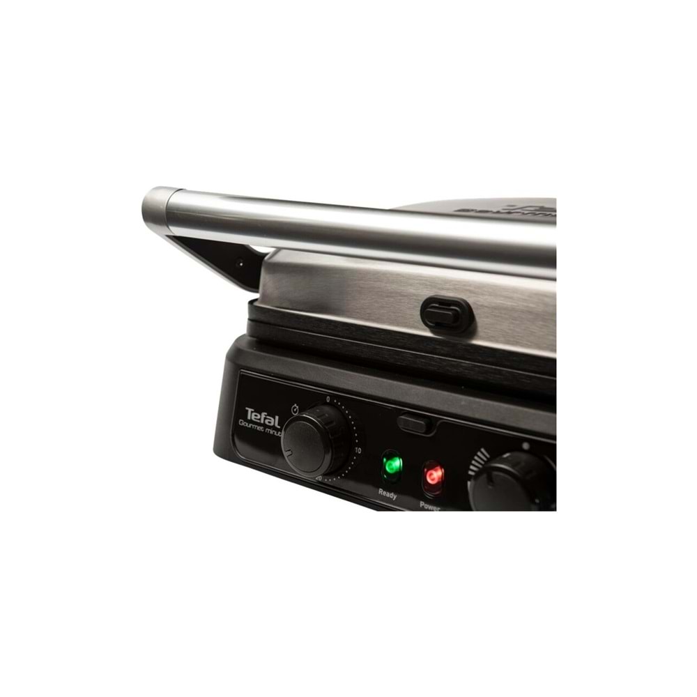 Tefal Gourmet Minute 2000W Inox Tost Makinesi – Zaman Ayarlı