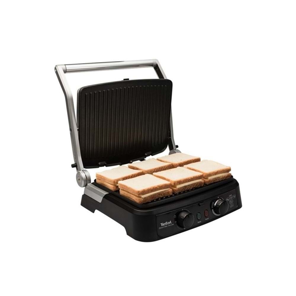 Tefal Gourmet Minute 2000W Inox Tost Makinesi – Zaman Ayarlı