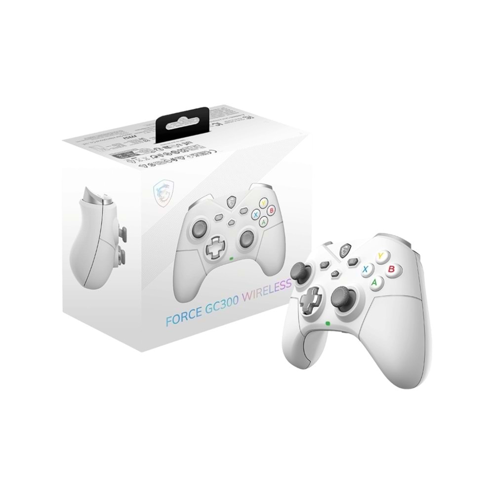 MSI Force GC300W White Kablosuz Oyun Kumandası (Gamepad)