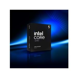 Intel Core Ultra 5 225 3.3GHz 10 Çekirdek 20MB L3 1851P BOX İşlemci