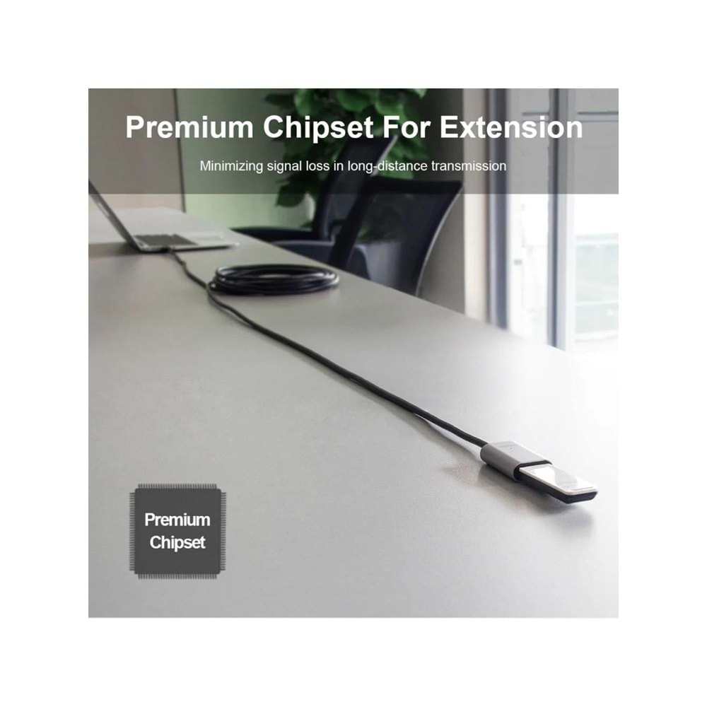 UNITEK USB 3.0 Uzatma Kablosu 10 Metre – Premium Chipset – Y-3005
