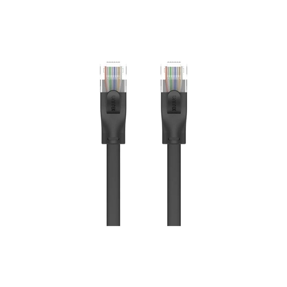 UNITEK CAT6 Patch Kablo 5 Metre Flat 1Gbps – Siyah – C1812GBK