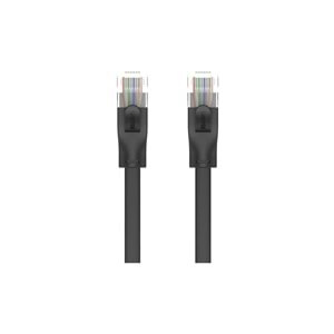 UNITEK CAT6 Patch Kablo 5 Metre Flat 1Gbps – Siyah – C1812GBK