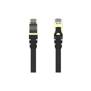 UNITEK CAT7 Patch Kablo 10 Metre Flat 10Gbps – C1897BK-10M