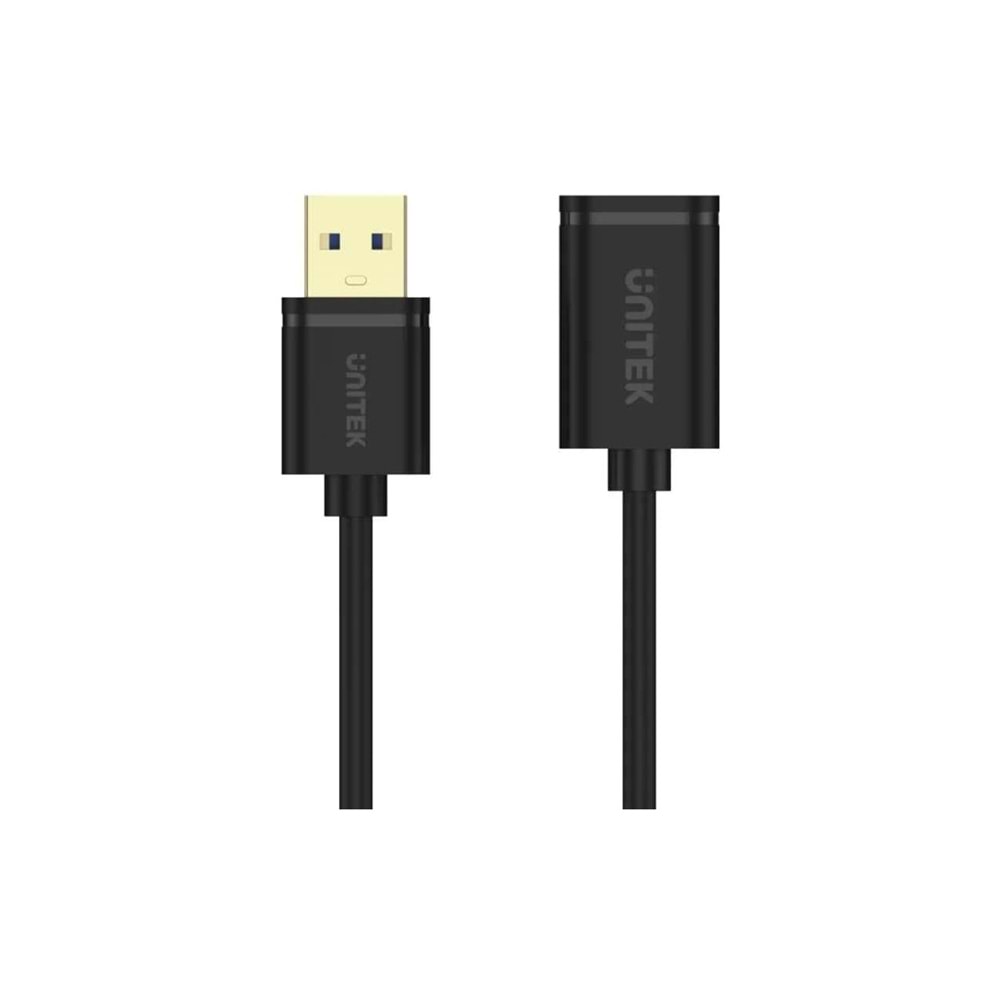 UNITEK USB 3.0 (M) to USB 3.0 (F) Uzatma Kablosu 1.5 Metre – 5Gbps – Y-C459GBK