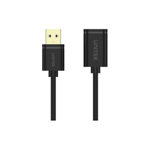 UNITEK USB 3.0 (M) to USB 3.0 (F) Uzatma Kablosu 1.5 Metre – 5Gbps – Y-C459GBK