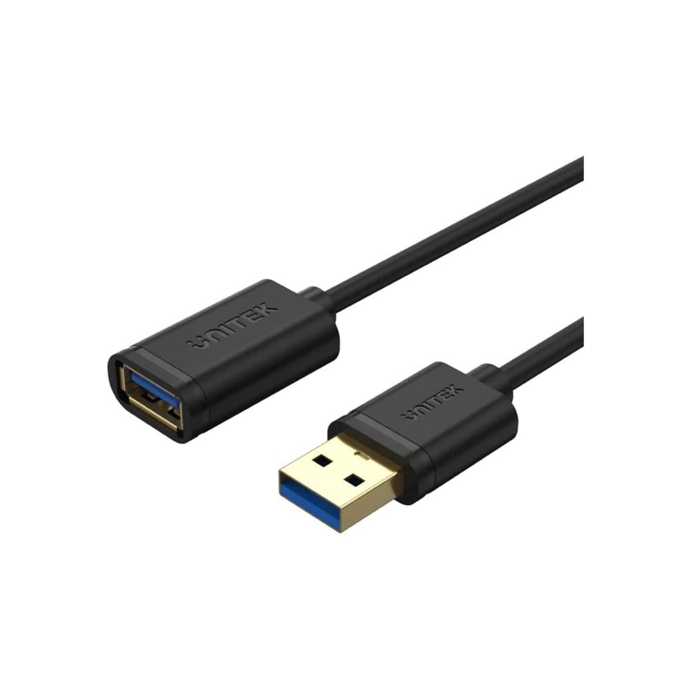 UNITEK USB 3.0 (M) to USB 3.0 (F) Uzatma Kablosu 1.5 Metre – 5Gbps – Y-C459GBK