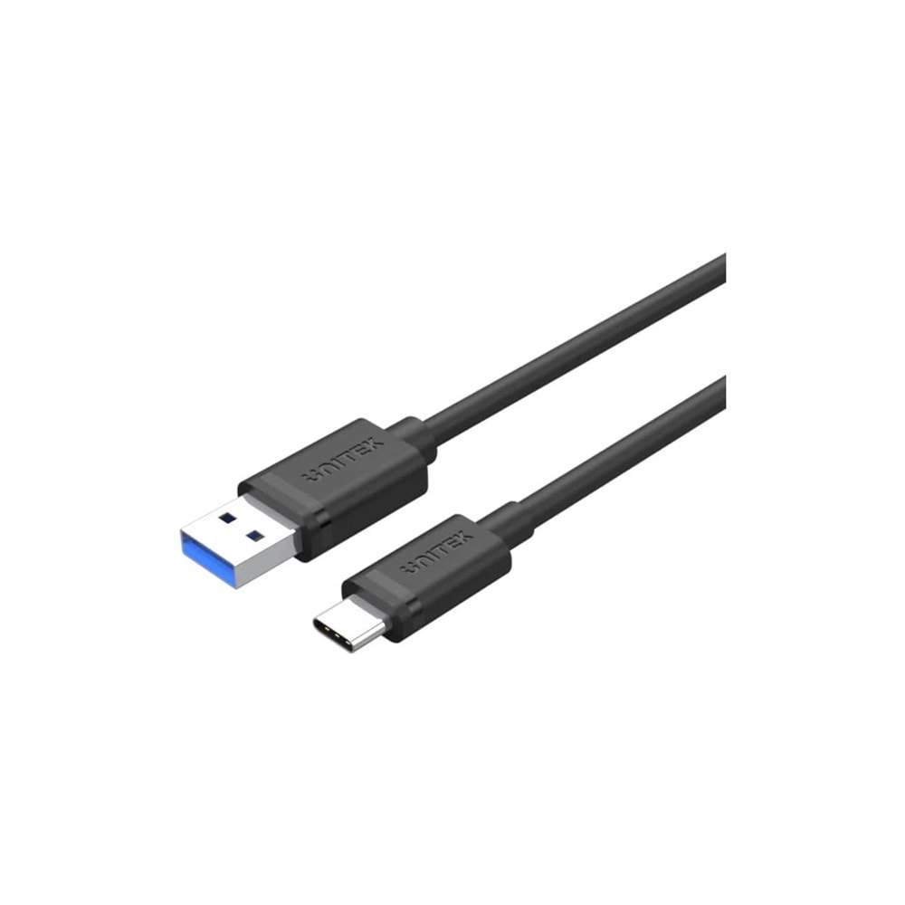 UNITEK USB 3.0 Type-C to USB-A Şarj Kablosu 1.5 Metre – 5Gbps – C14103BK-1.5M