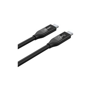 UNITEK USB4 Thunderbolt Kablosu 0.8 Metre – 40Gbps, 100W, 8K@60Hz – C14100BK-0.8M