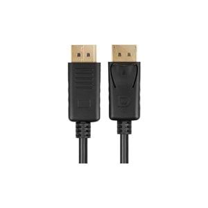 UNITEK DisplayPort 1.2 Kablosu 3 Metre – 4K@60Hz – Y-C609BK