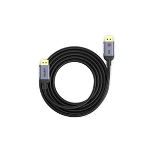 UNITEK DisplayPort 2.1 Kablosu 1.5 Metre – 16K@60Hz, %100 Bakır – C1626GY01-1.5M