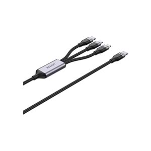 UNITEK Type-C 3in1 Hızlı Şarj Kablosu 1.5 Metre – 20W – C14101AGY01-1.5M