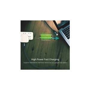 UNITEK Type-C Hızlı Şarj Kablosu 2 Metre – 100W – C14059BK