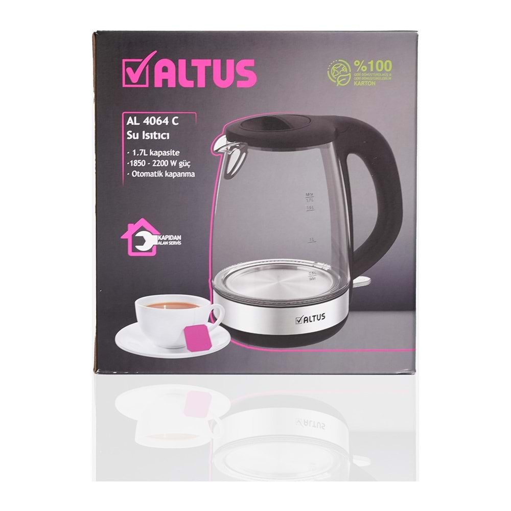 Altus AL 4064 C 2200 W 1.7 LT Cam Kettle