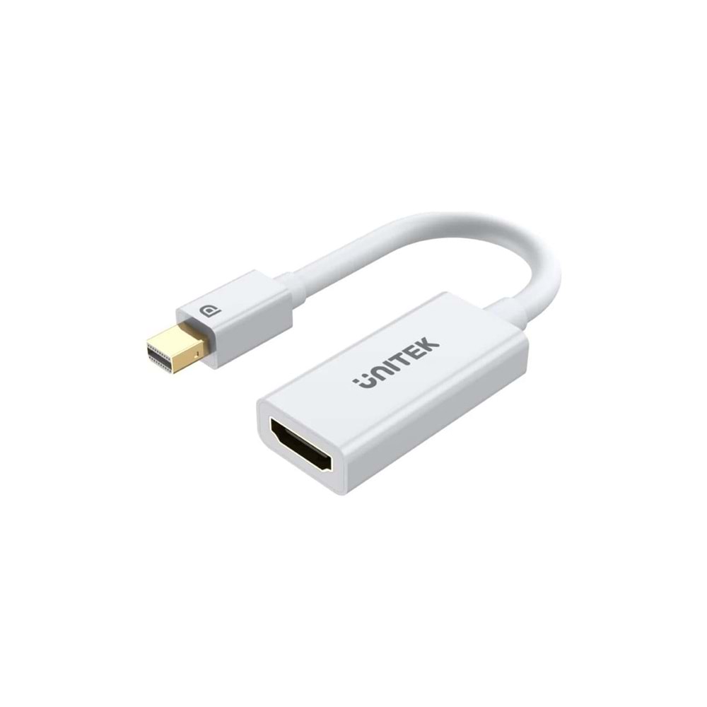 UNITEK Mini DisplayPort to HDMI Dönüştürücü – 4K@30Hz – Y-6331