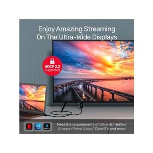 UNITEK Mini DisplayPort to HDMI Dönüştürücü – 2 Metre – 4K@30Hz – V1152A