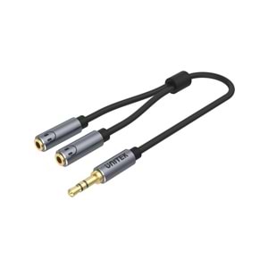 UNITEK 3.5mm AUX Kulaklık Çoklayıcı Y Kablo – Y-C956ABK