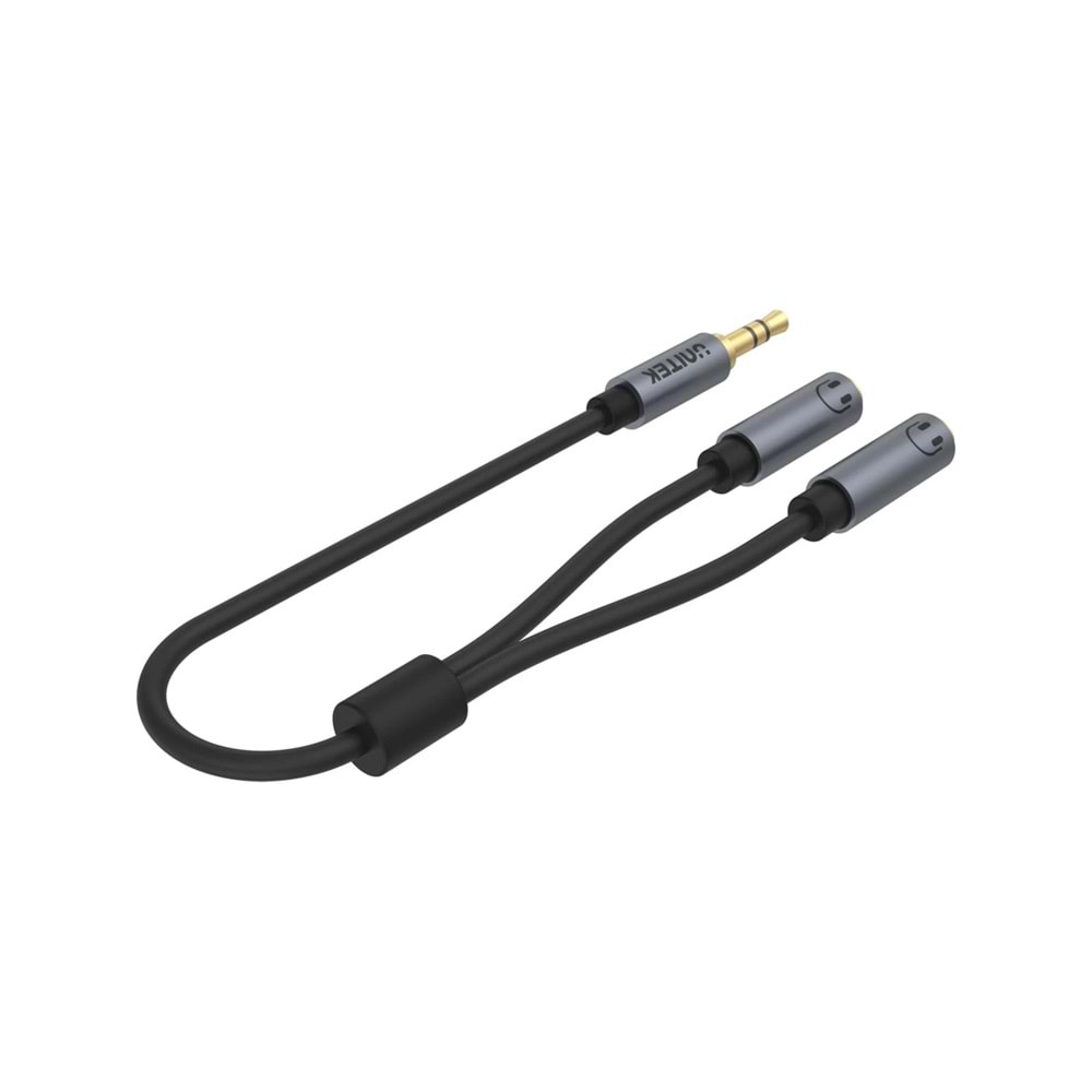 UNITEK 3.5mm AUX Kulaklık Çoklayıcı Y Kablo – Y-C956ABK
