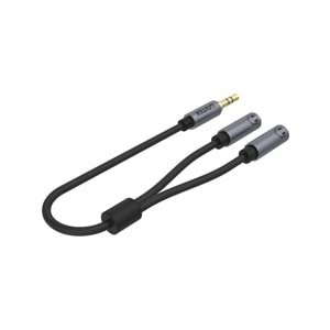UNITEK 3.5mm AUX Kulaklık Çoklayıcı Y Kablo – Y-C956ABK