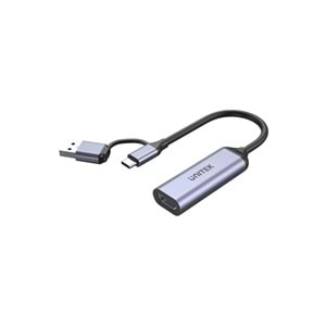 UNITEK 4K Video Capture Kart – HDMI to USB-C/A – V1167A