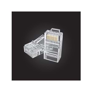 UNITEK CAT6 RJ45 Modüler Konnektör – 100'lü Paket – Y-OT19TP