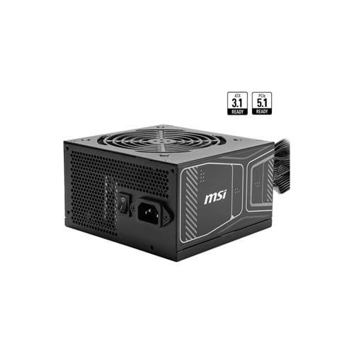 MSI MAG A850GN PCIe 5.0 850W 80+ GOLD Power Supply (Non-Modular)