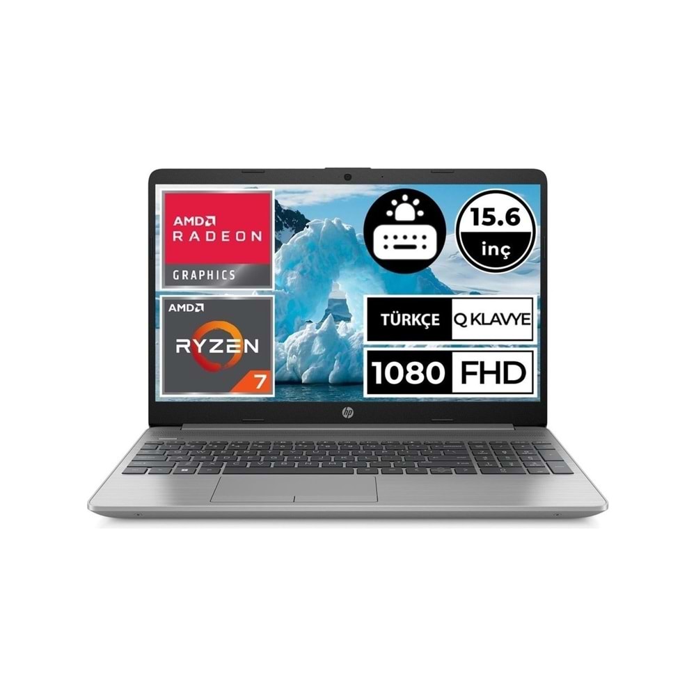 HP 255 G10 9G1F9ET - R7-7730U | 16GB RAM | 1TB SSD | 15.6