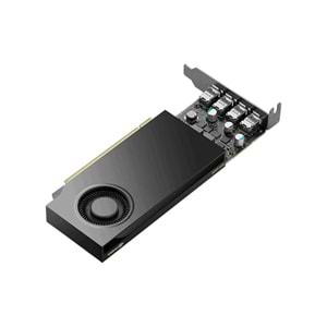 PNY NVIDIA RTX A1000 8GB GDDR6 128-Bit Pasif Soğutmalı AI ve Yapay Zeka Ekran Kartı – 4x DisplayPort (VCNRTXA1000-SB)
