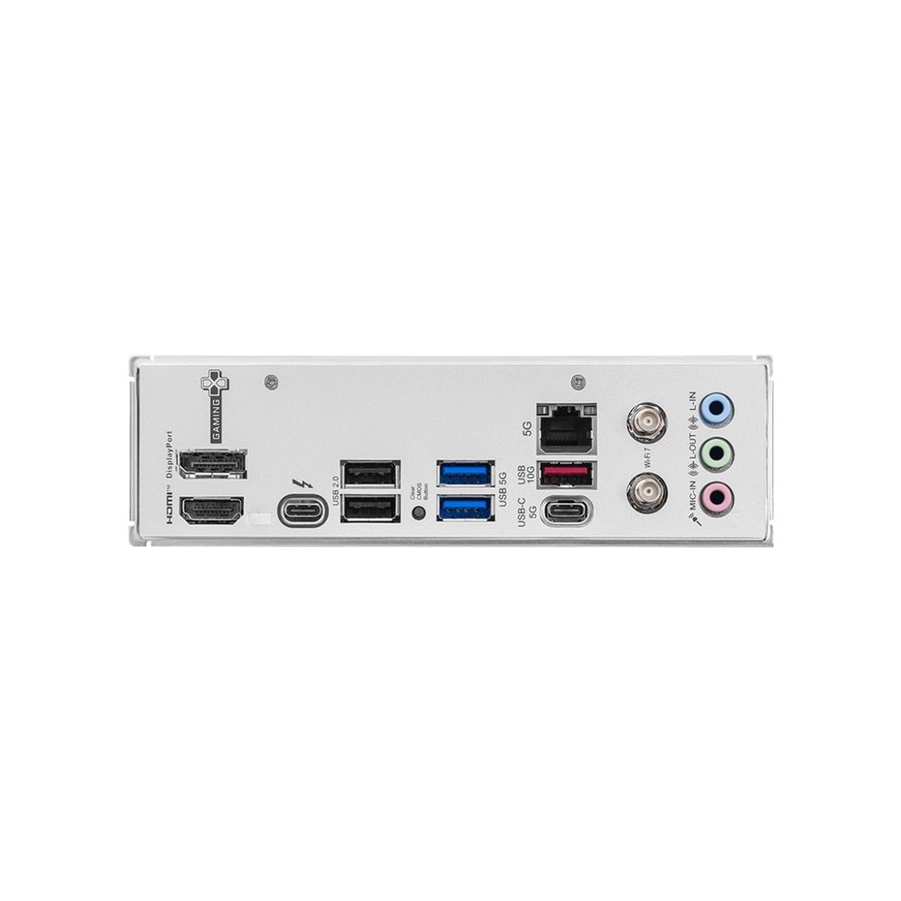 MSI B860M GAMING PLUS WiFi mATX Anakart 1851 DDR5 8600MHz(OC), 3xM.2, TB4, Wi-Fi 7, 5G LAN