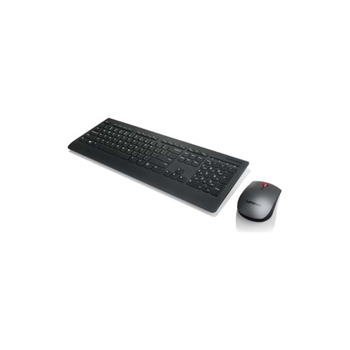 Lenovo Kablosuz Klavye + Mouse Set - 4X30H56827