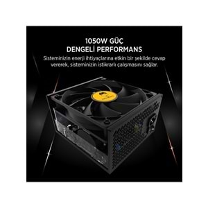 James Donkey JDP1050 APFC 12CM 80+ Bronze 1050W PSU