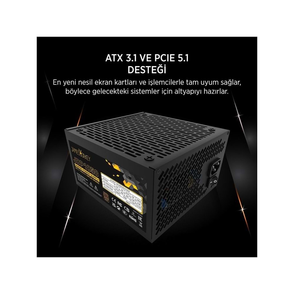 James Donkey JDP1050 APFC 12CM 80+ Bronze 1050W PSU