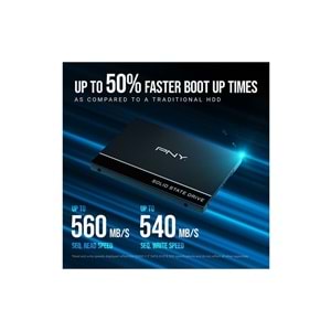 PNY CS900 500GB 535/500MB/s 2,5
