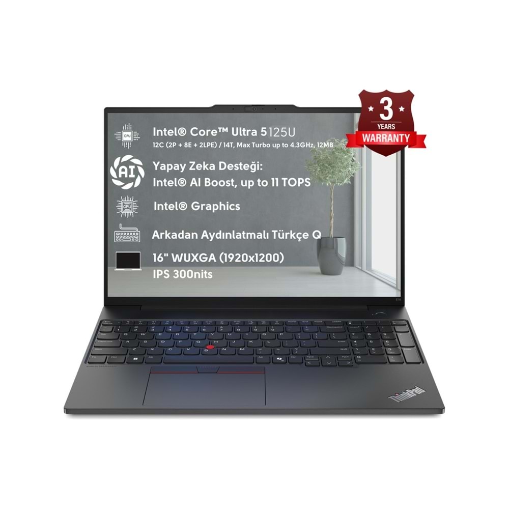 Lenovo ThinkPad E16 i5-125U 16GB 512GB SSD 16