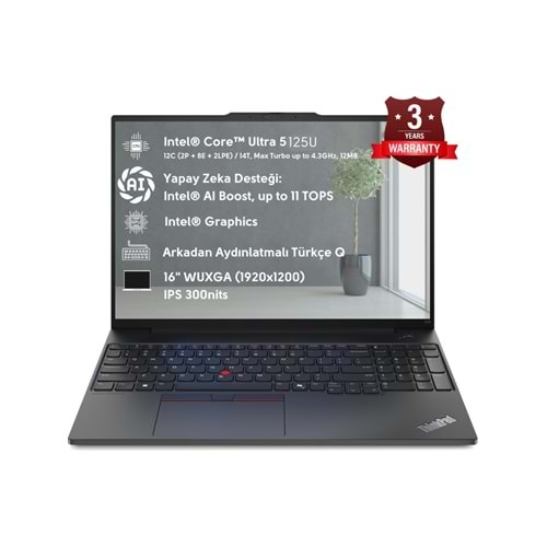 Lenovo ThinkPad E16 i5-125U 16GB 512GB SSD 16