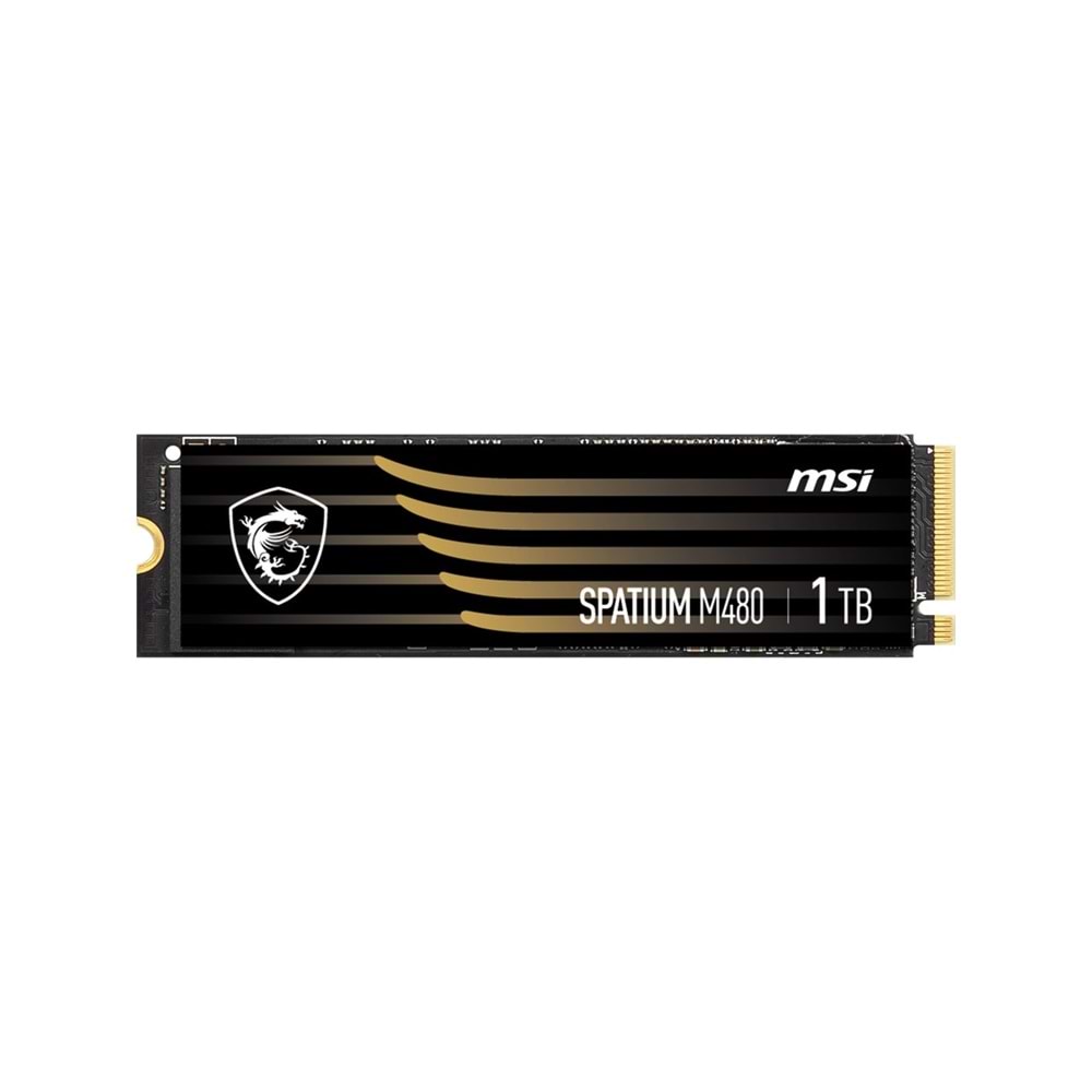 MSI Spatium M480 PRO 1TB PCIe 4.0 NVMe M.2 SSD (7400/6000 MB/s)