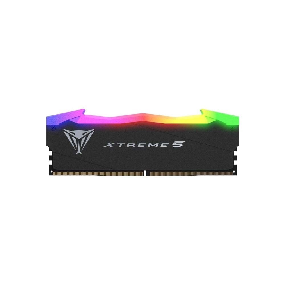 Patriot Viper Xtreme 5 RGB 32GB (2x16GB) DDR5 7800MHz CL38 Gaming Ram (Bellek) (PVXR532G78C38K)