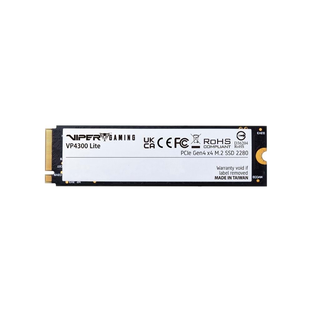 Patriot Viper VP4300 Lite 2TB 7400/6400MB/s Gen4 x4 NVMe M.2 SSD Disk (VP4300L2TBM28H)