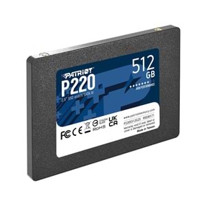 Patriot P220 512GB 550/500MB/s 2.5