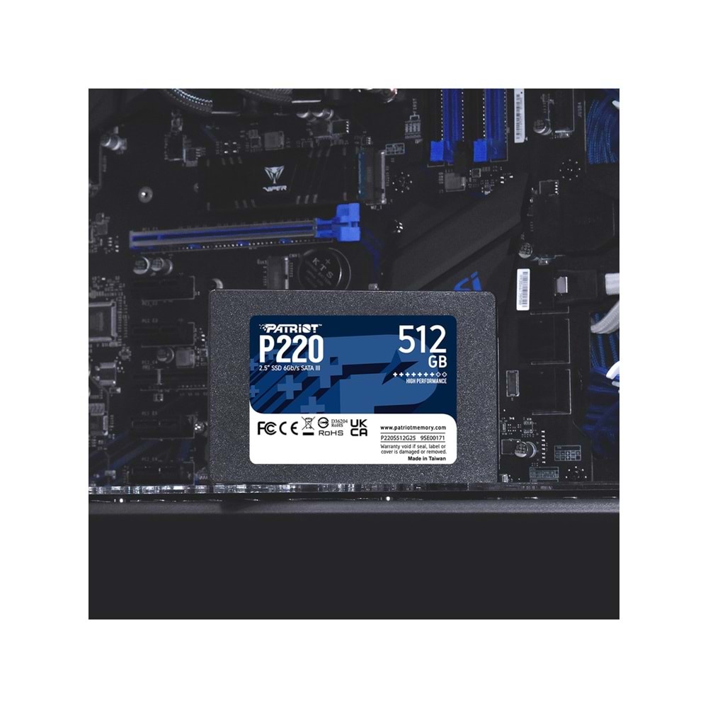 Patriot P220 512GB 550/500MB/s 2.5