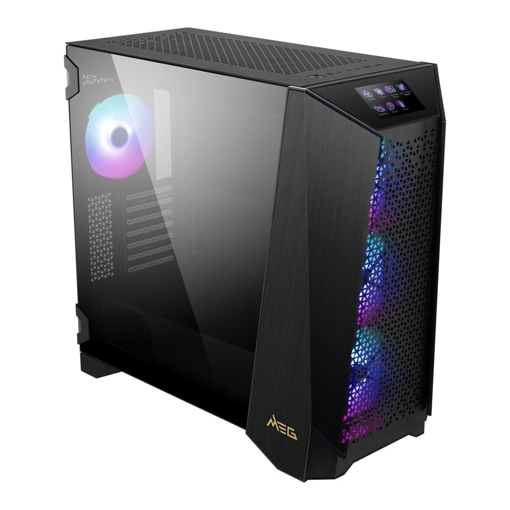 MSI MEG PROSPECT 700R E-ATX Premium Gaming Kasa (ARGB, Cam Panel, USB-C)