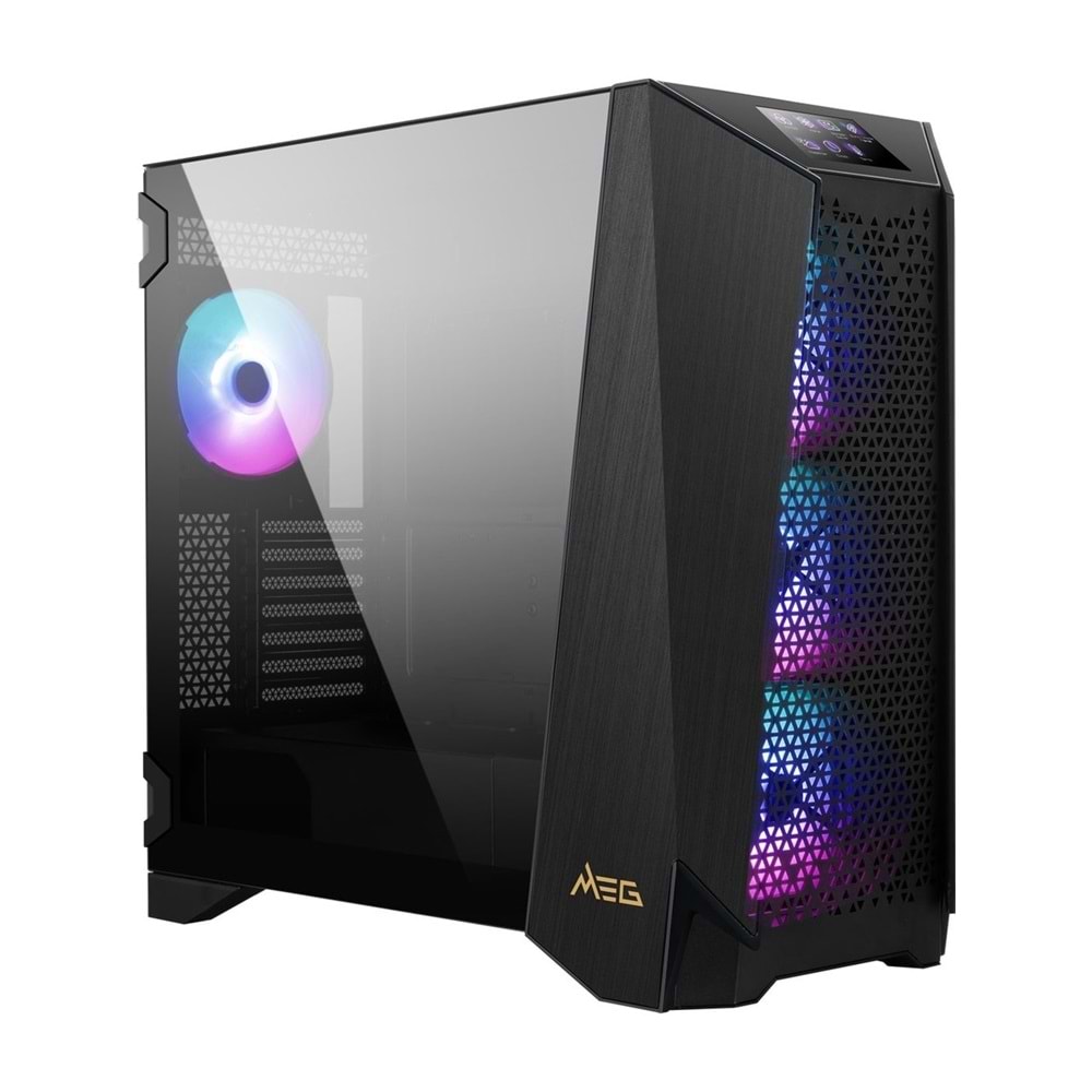 MSI MEG PROSPECT 700R E-ATX Premium Gaming Kasa (ARGB, Cam Panel, USB-C)