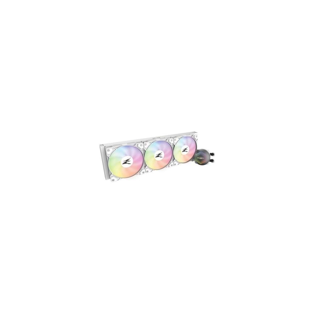 Zalman Alpha 36WH 360mm ARGB Sıvı Soğutma – 1700-1200/AM4-AM5 Uyumlu, Beyaz Renk