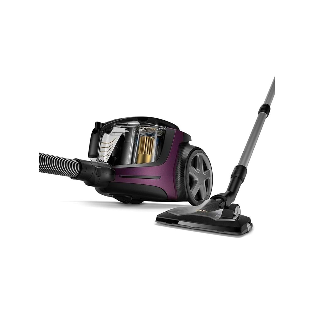 Philips Marathon Ultimate XB9155/07 Toz Torbasız Elektrikli Süpürge 650W - Mavi