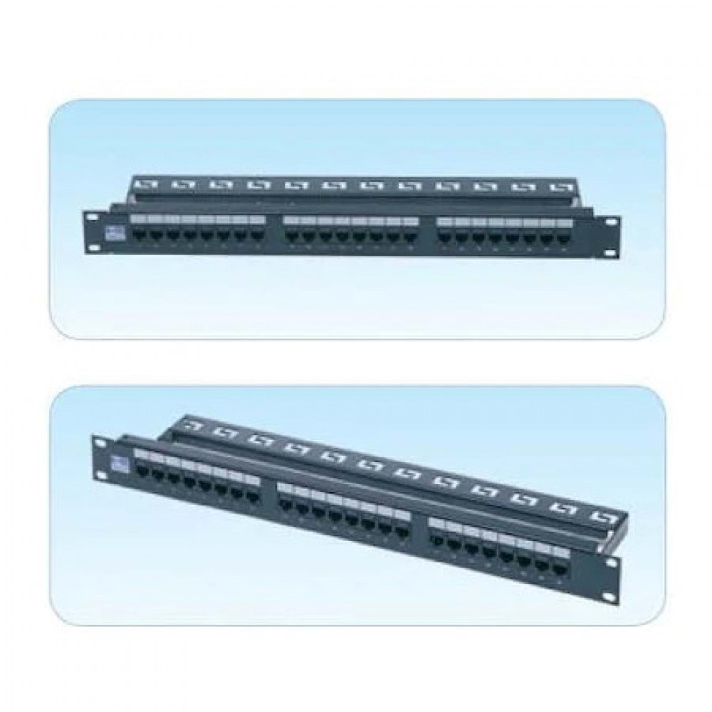 HCS 24 Port Dolu Patch Panel (P6E-02403-1U)