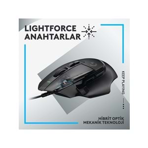 Logitech G G502 X Hero Kablolu Gaming Mouse